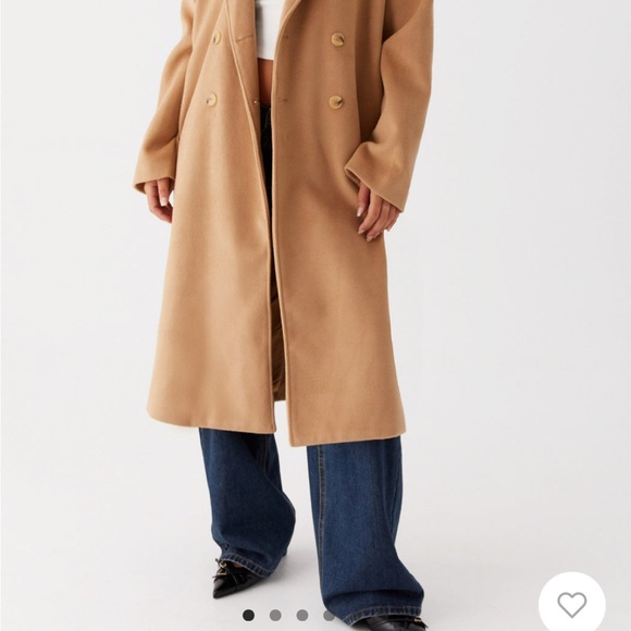 Peppermayo Jackets & Blazers - Stylish Tan Long Coat
